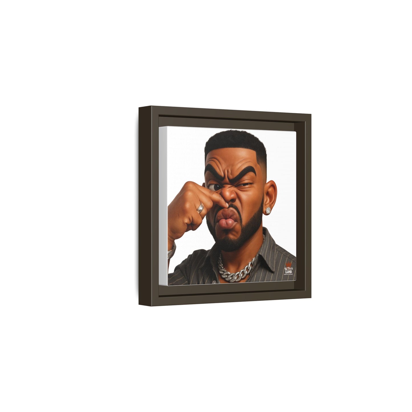 Man Funky Face 2 - Canvas Art