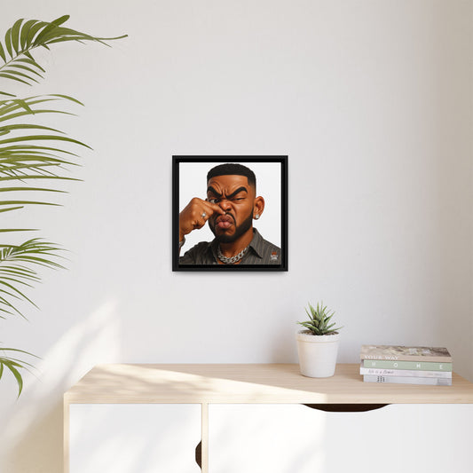Man Funky Face 2 - Canvas Art