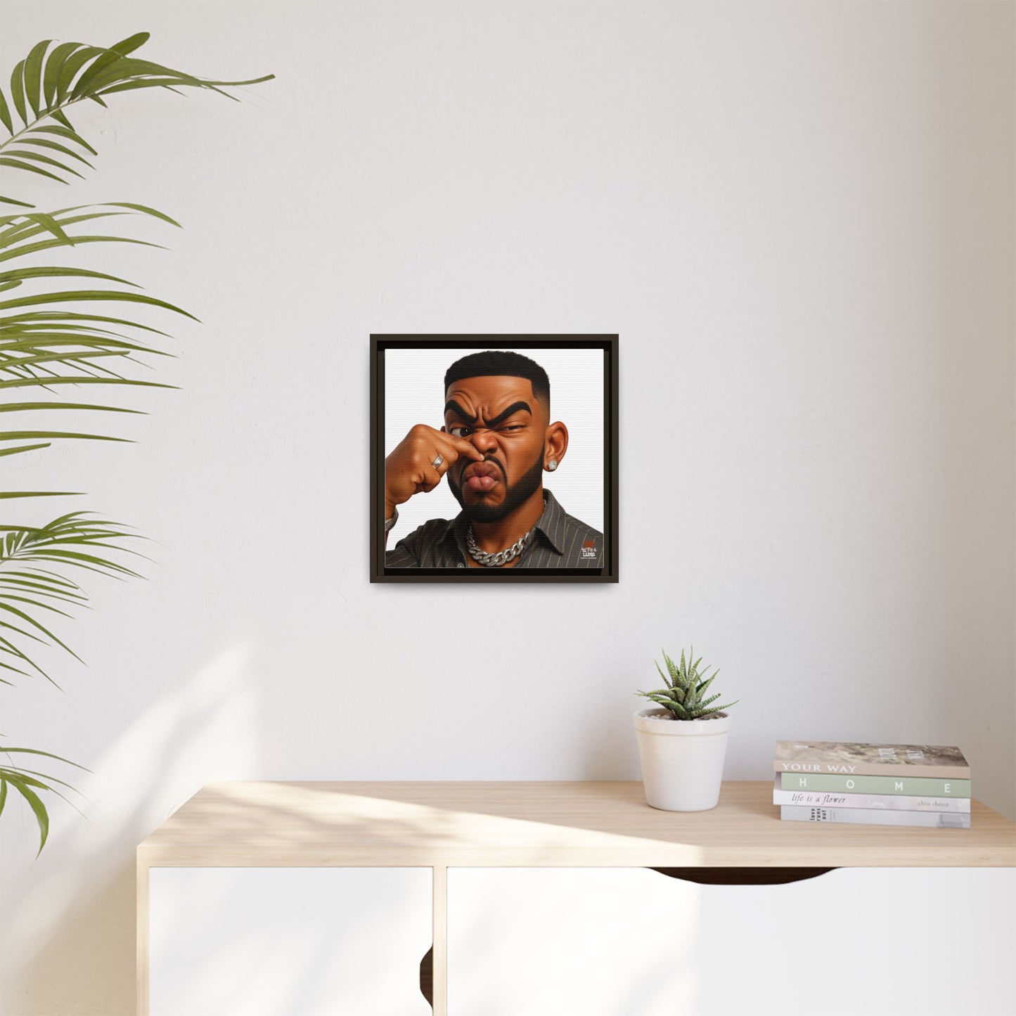 Man Funky Face 2 - Canvas Art