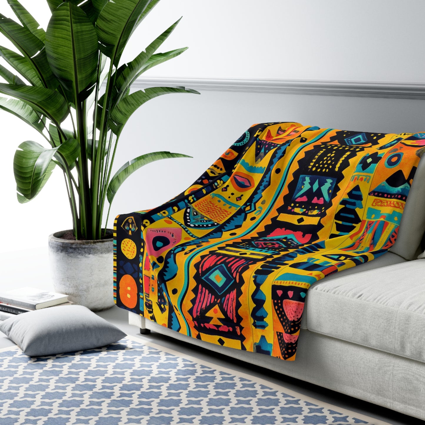 Cozy Sherpa Fleece Blanket