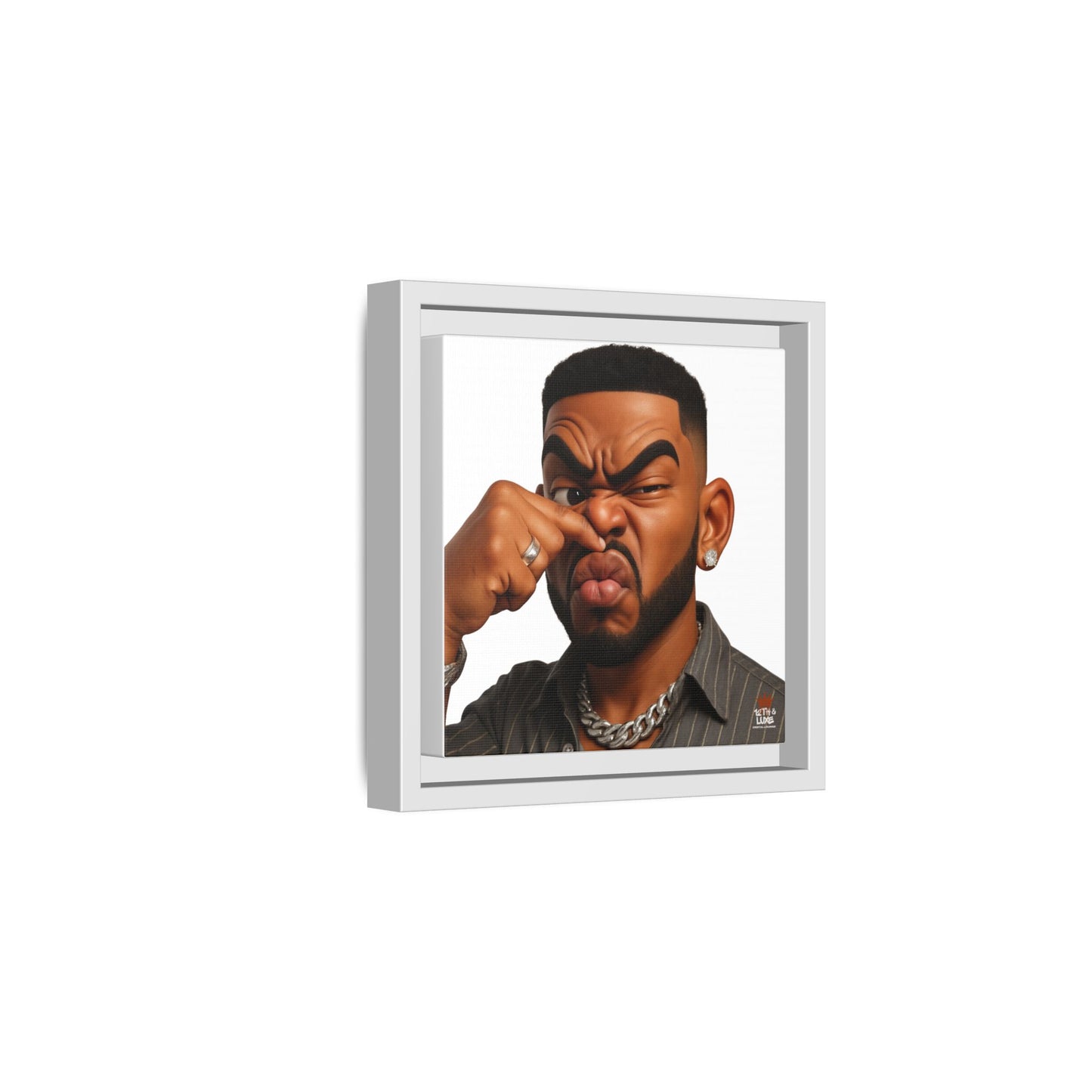 Man Funky Face 2 - Canvas Art