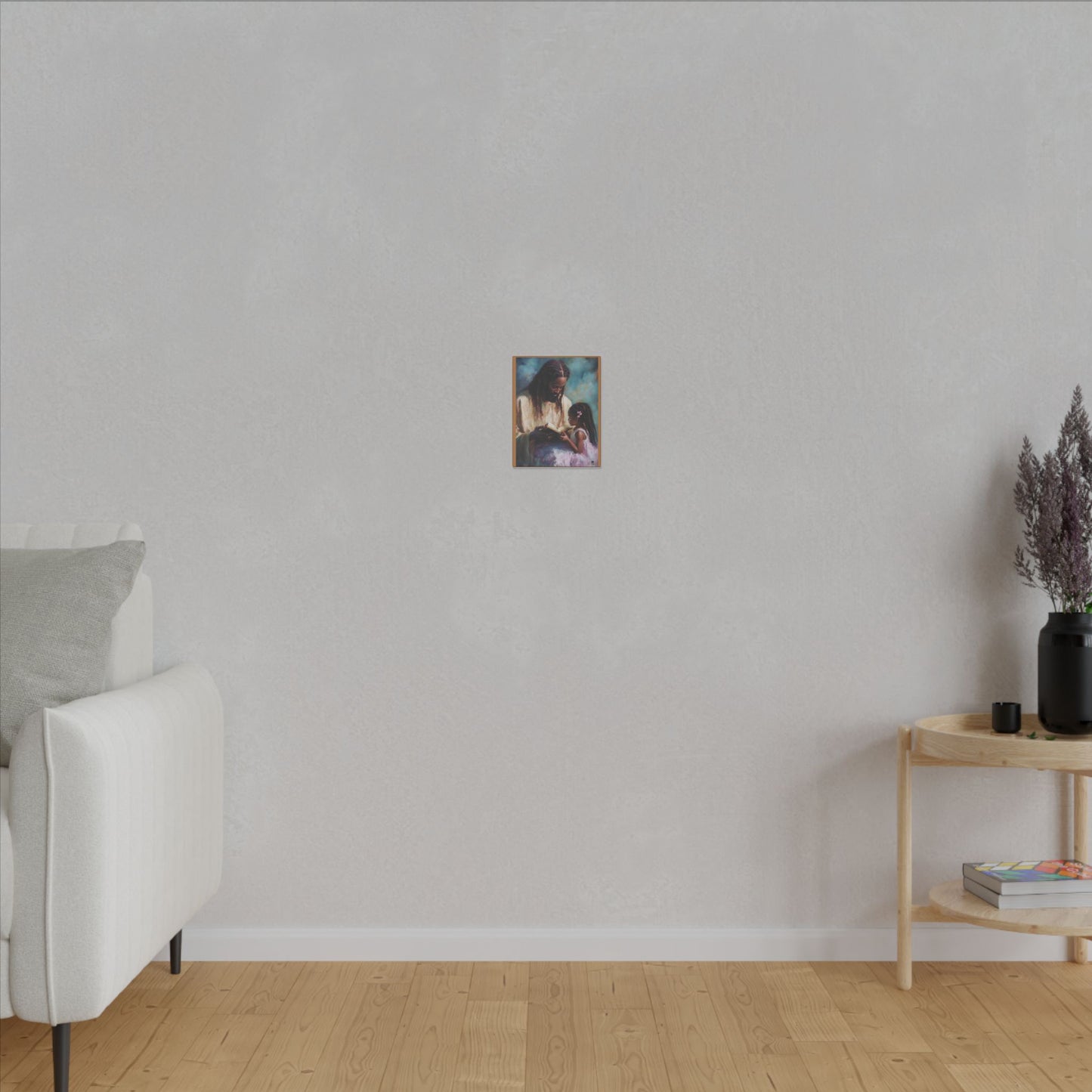 Jesus Reading, Matte Canvas, Stretched, 0.75" (Vertical)