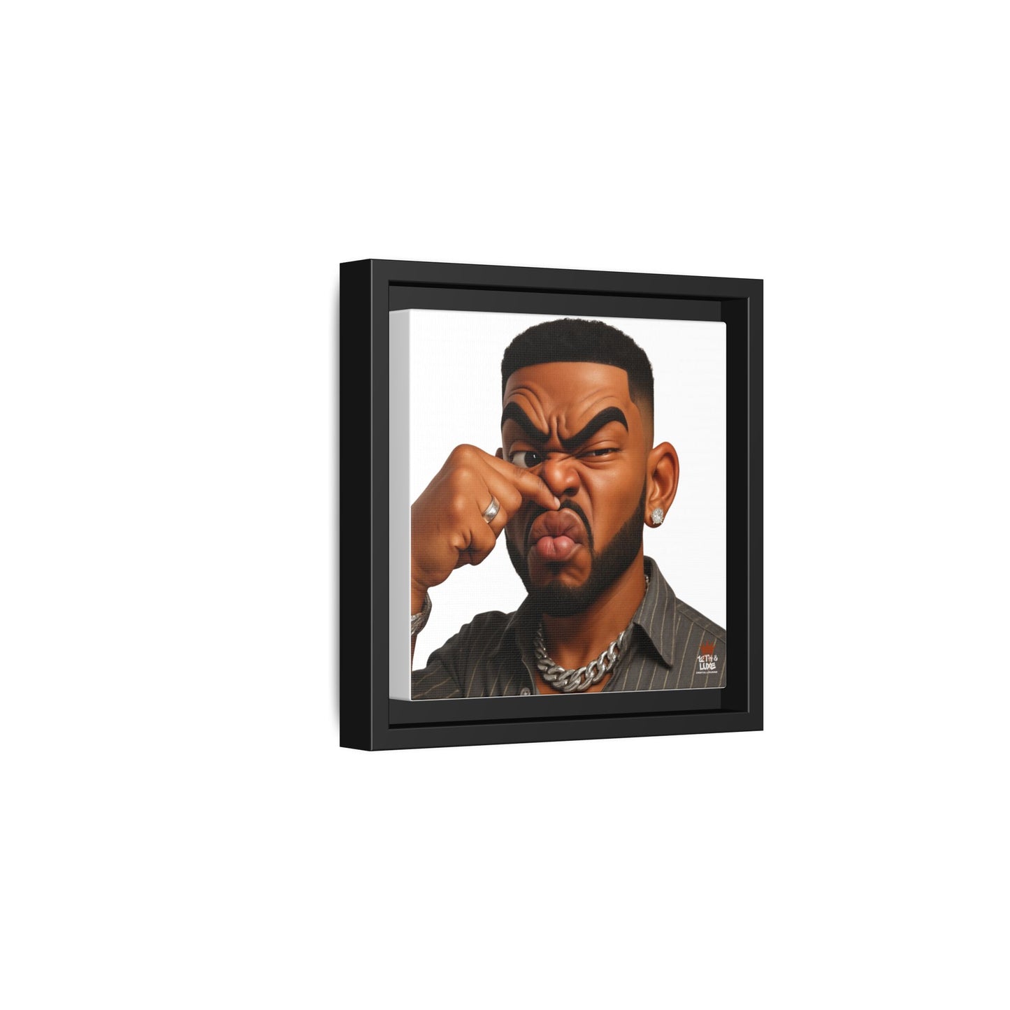 Man Funky Face 2 - Canvas Art