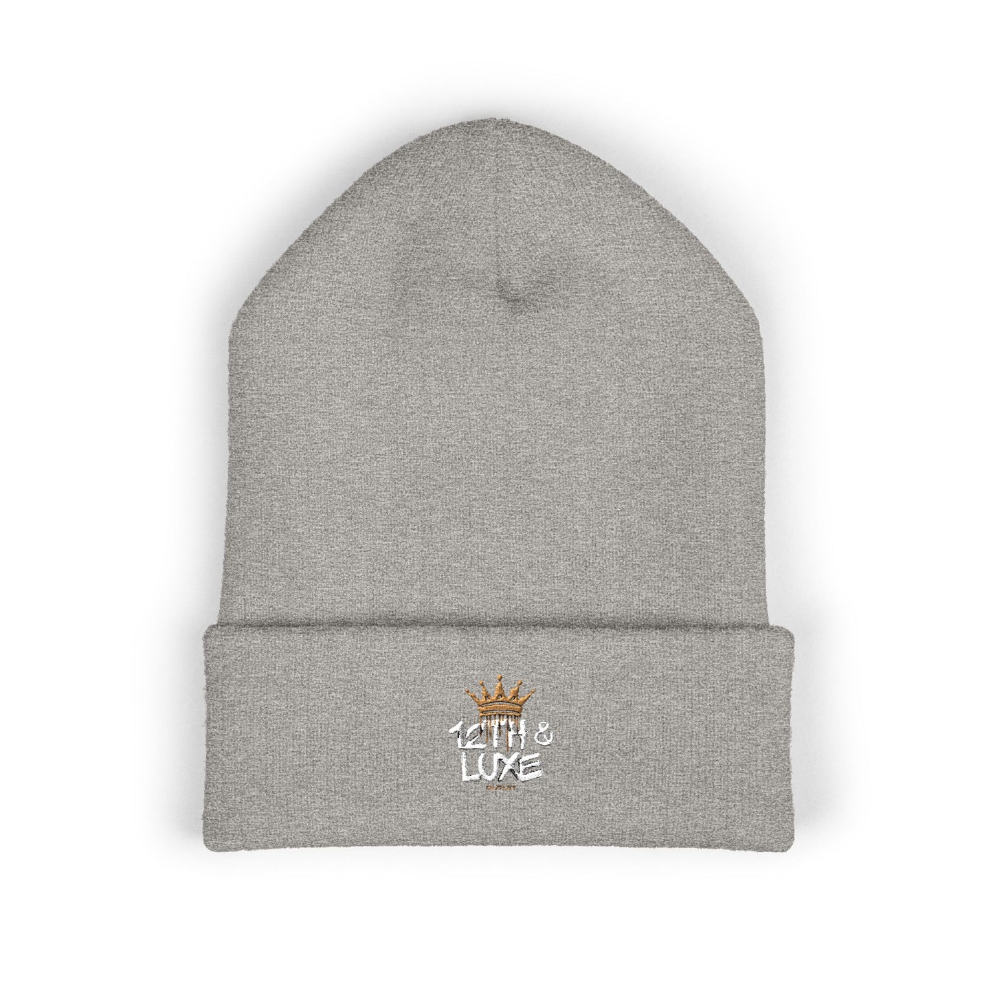 Embroidered Cuffed Beanie