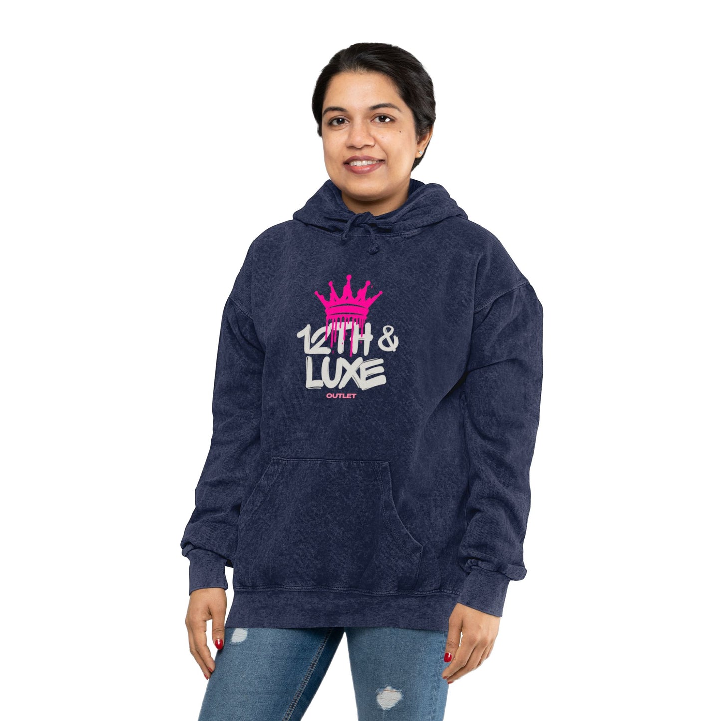 Unisex Mineral Wash Hoodie