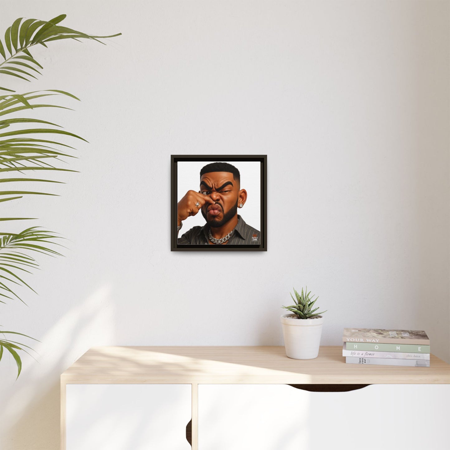 Man Funky Face 2 - Canvas Art