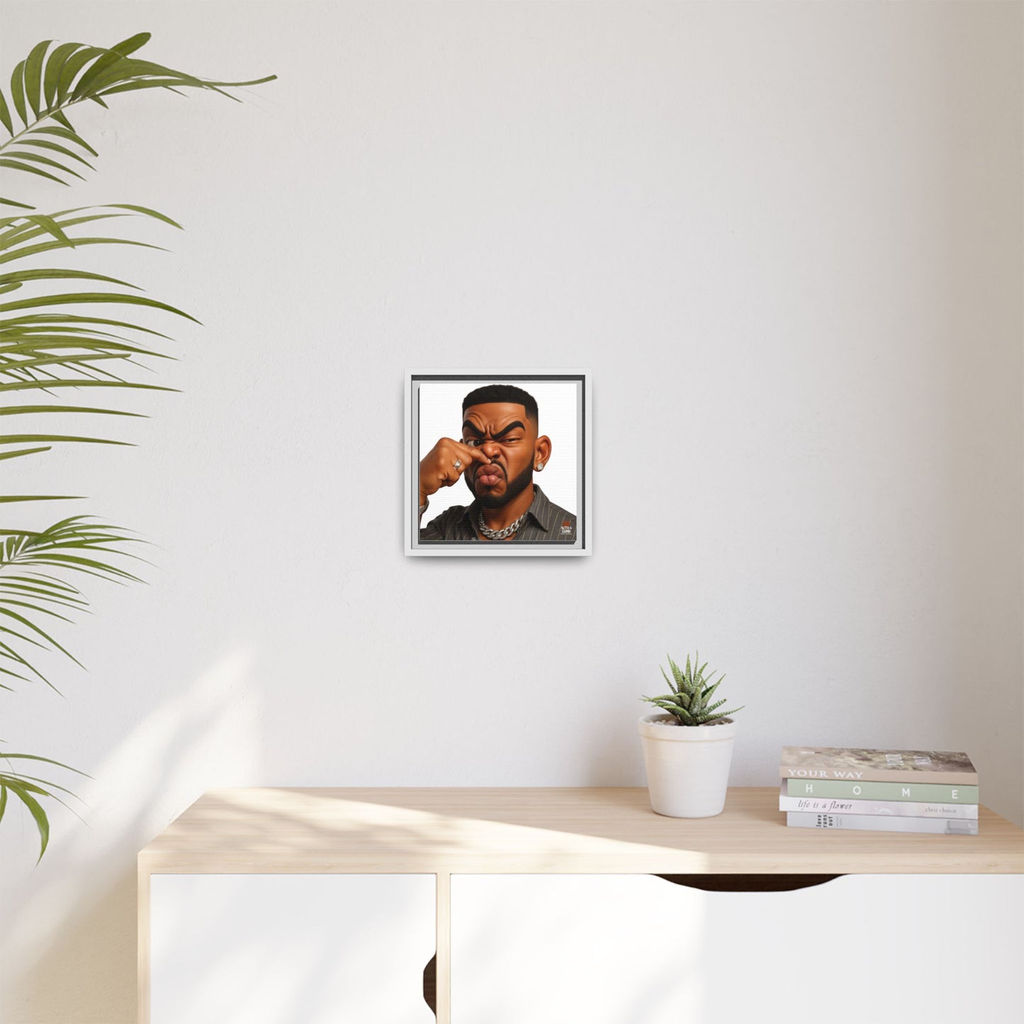 Man Funky Face 2 - Canvas Art