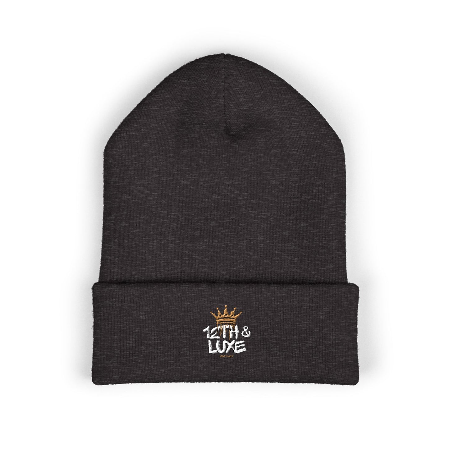 Embroidered Cuffed Beanie