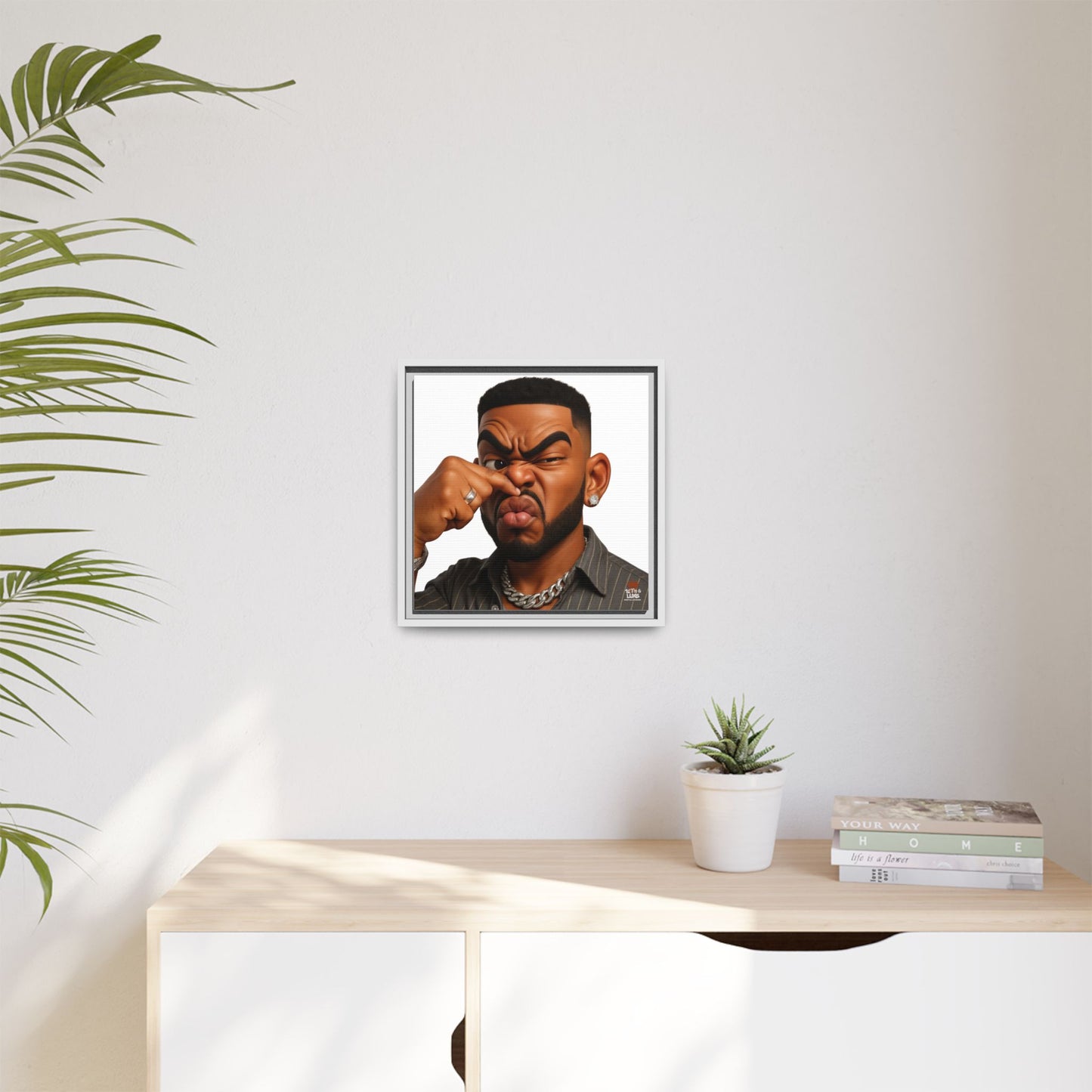 Man Funky Face 2 - Canvas Art