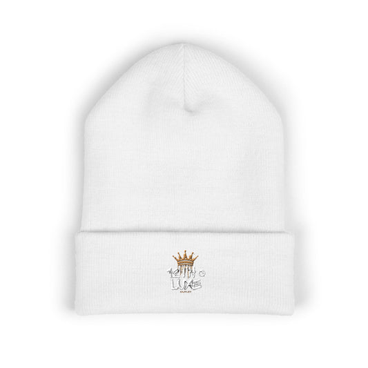 Embroidered Cuffed Beanie