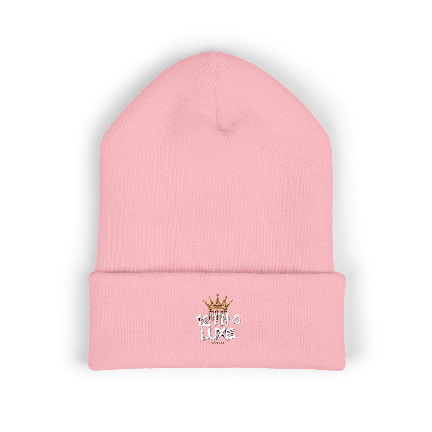 Embroidered Cuffed Beanie