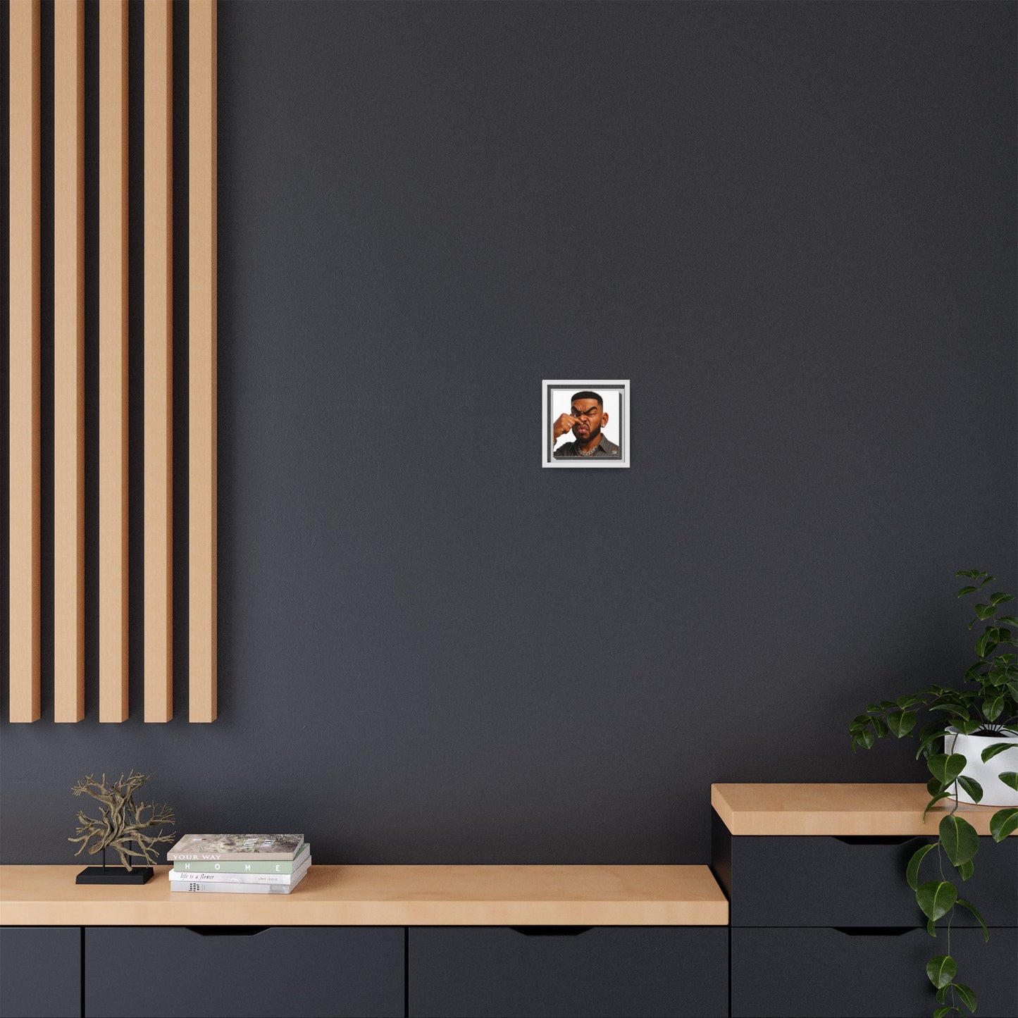 Man Funky Face 2 - Canvas Art