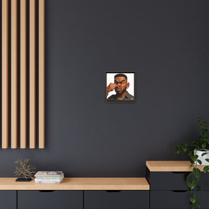 Man Funky Face 2 - Canvas Art