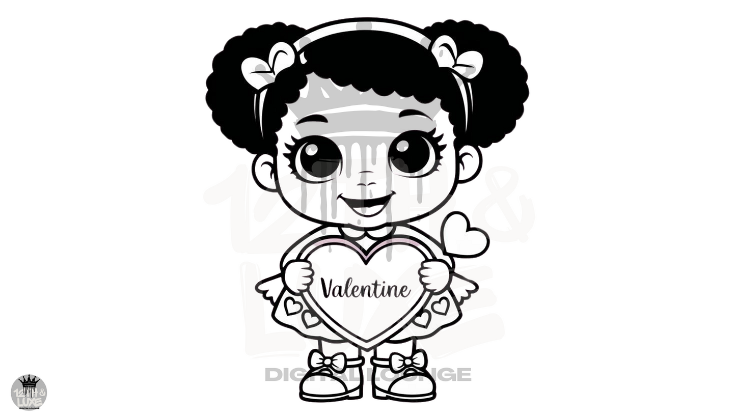 Valentine's Coloring Pages