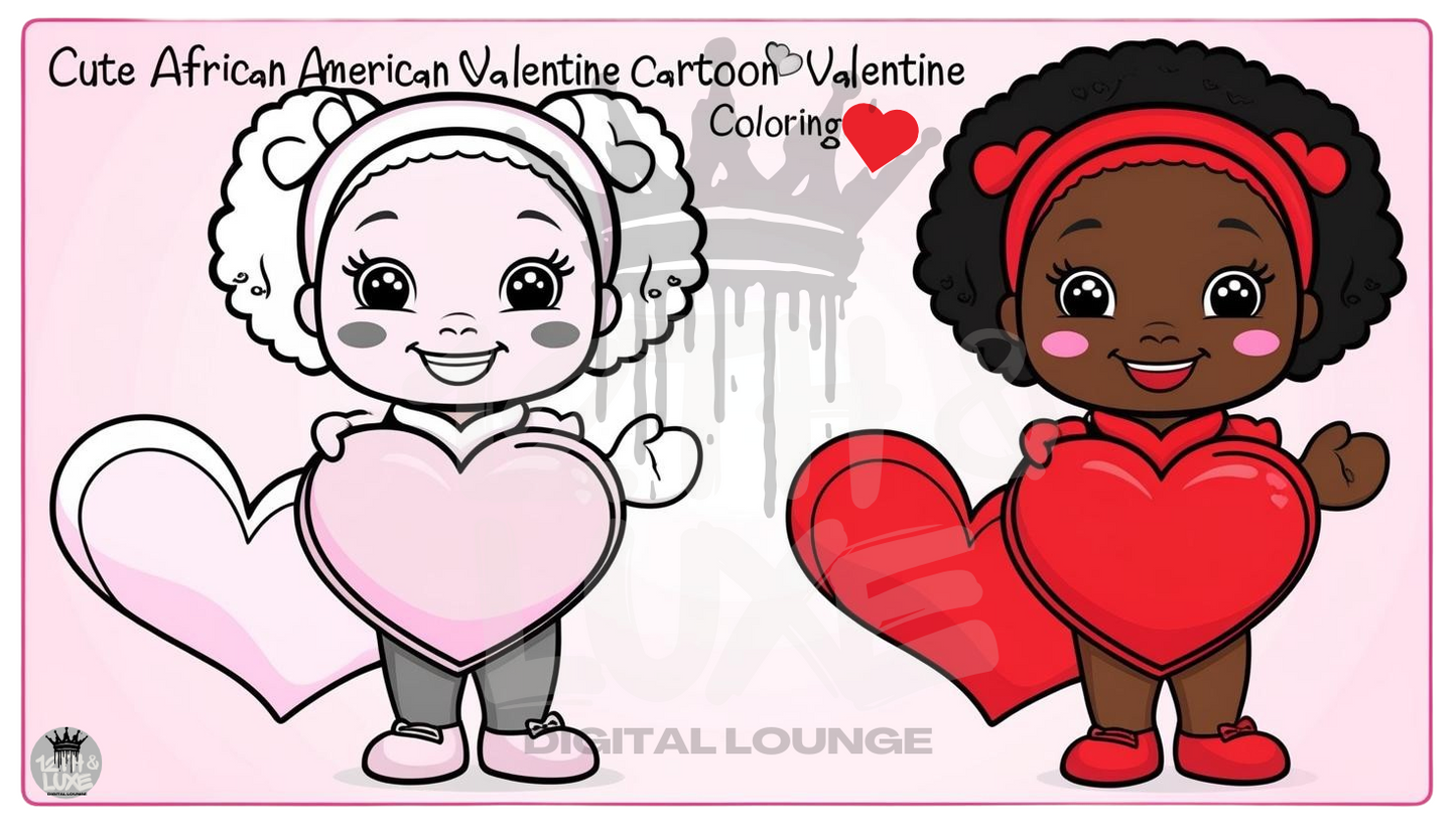 Valentine's Coloring Pages