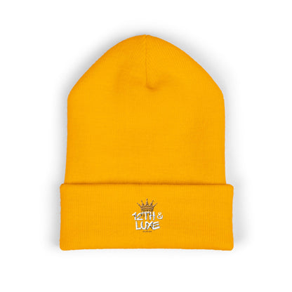 Embroidered Cuffed Beanie