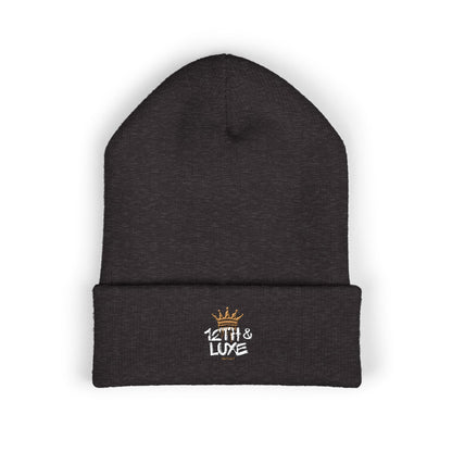 Embroidered Cuffed Beanie