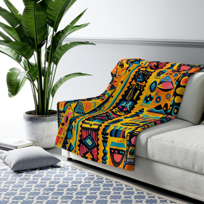 Cozy Sherpa Fleece Blanket