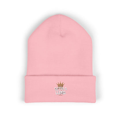 Embroidered Cuffed Beanie