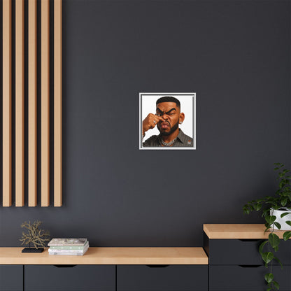 Man Funky Face 2 - Canvas Art