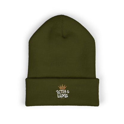 Embroidered Cuffed Beanie