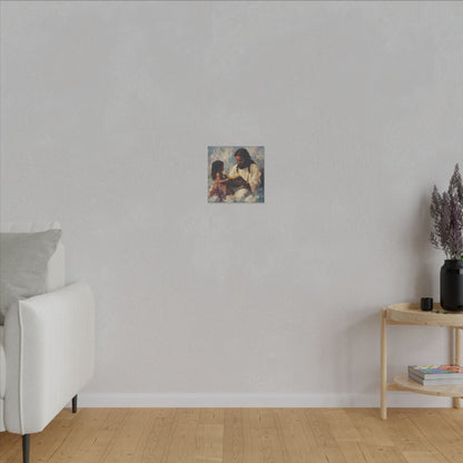 Jesus Reading, Matte Canvas, Stretched, 0.75"