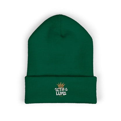 Embroidered Cuffed Beanie